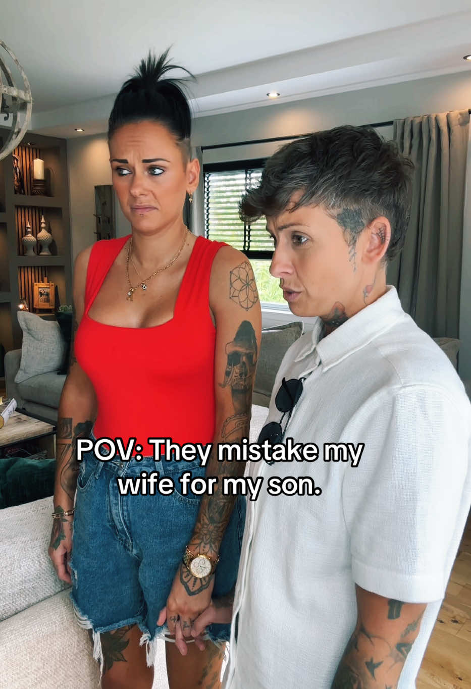 Tomboy problems #funny #joke #comedy #couples 