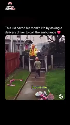 When 6-year-old Aidan Crooks saw his mum collapse at home, he didn’t freeze—he acted. Elizabeth suffers from a heart condition called POTS that can cause sudden fainting. When she collapsed, Aidan rushed outside and found the only adult nearby: an Amazon delivery driver. Without hesitation, the driver called for an ambulance. Thanks to Aidan’s courage and the kindness of a stranger, paramedics were able to reach Elizabeth in time and save her life. This moment reminds us how powerful it is to teach kids what to do in an emergency—and how even at six years old, Aidan showed strength most adults would struggle to find. Heroes come in all sizes. Inspired? Follow for more stories that matter #hero #fyp #hope #heroes 