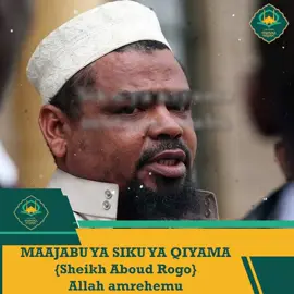 MAAJABU YA SIKU YA QIYAMA // SHEIKH ABOUD ROGO #islamic_video #islamicstatus #fypシ゚ #fypp #foryoupage #fyp #fouryou #f #mawaidha_swahili #mawaidhayakiislam #mawaidha #mawaidha_tanzania #mawaidha_kenya #islamic #islamic_media #islamicvideo #qur #quranrecitation #quran_alkarim #quran