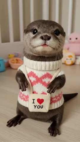 te quiero 💖 #cute #animal 