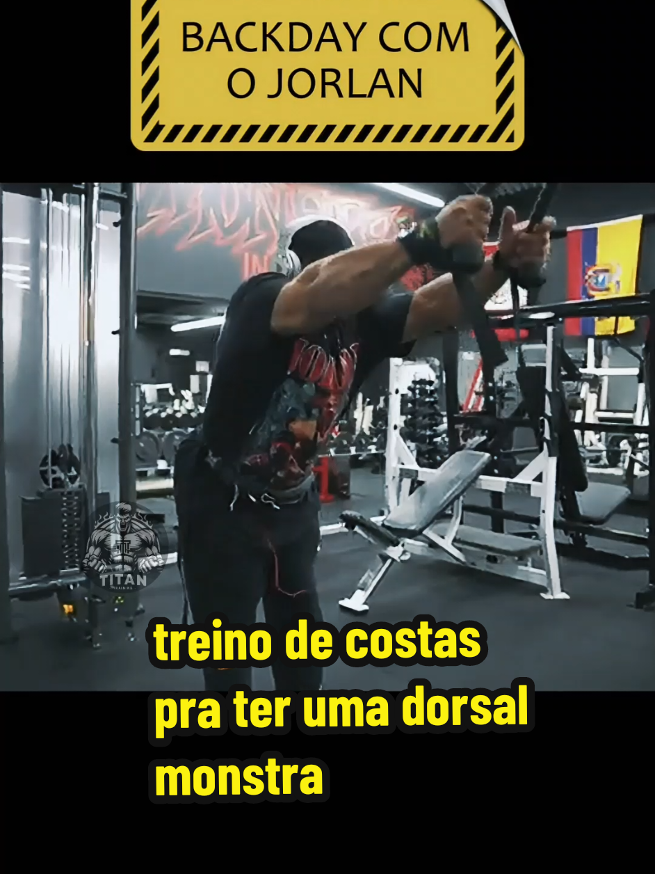 quer ter uma dorsal de respeito??  . . .#gym #academia #GymTok #treinopesado #backday #treino 