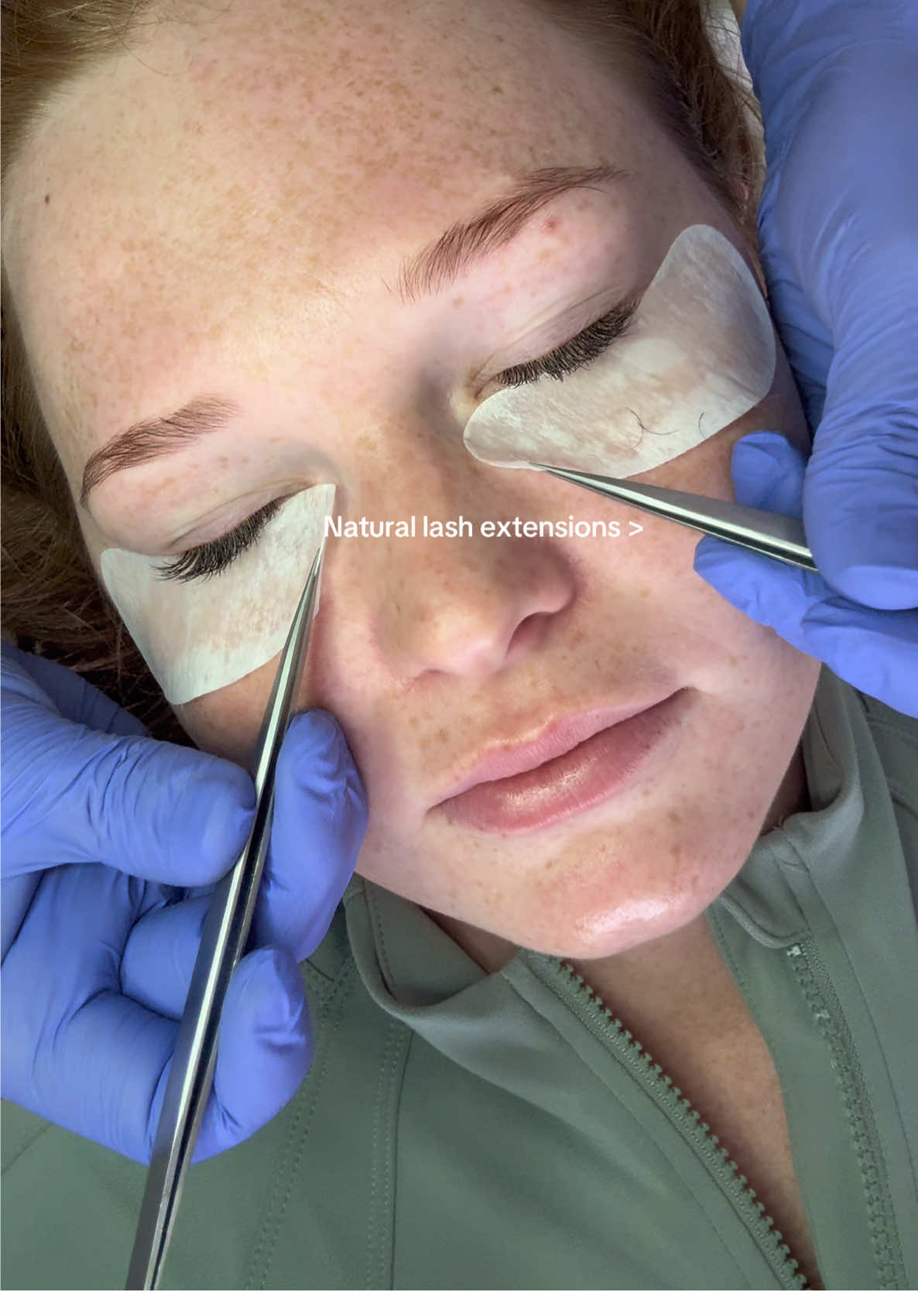 One of my favorite beauty treatments I started 2 years ago. #eyelashextensions #eyelashes #redhead 