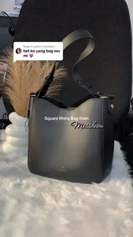 Replying to @gems Here's the link sisss ✨ The super pretty elegant bag from @MOSSDOOM.PH #mossdoom #mossdoombag #mossdoomshoulderbag #mossdoombags #bagrecommendation #blackbag #rhinybag #shoulderbag 