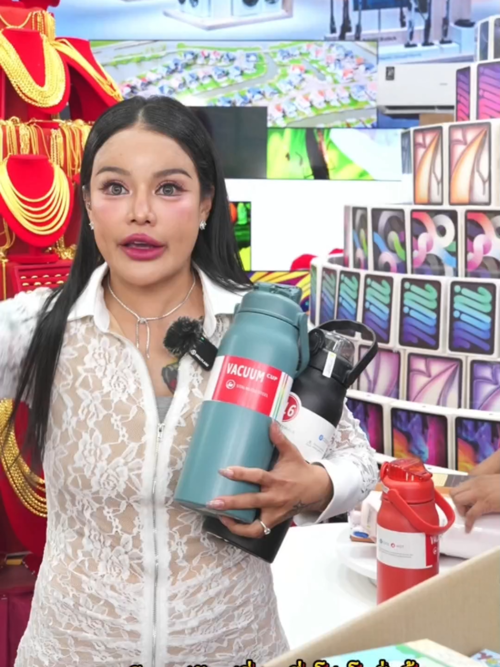 กระบอกน้ำเก็บความเย็น สเต นเลส316 ความจุ 1.3-1.7ลิตร ขวดน้ำสแตนเลส316 กระบอกน้ำเก็บความเย็น-(124) #พิมรี่พายขายทุกอย่าง #พิมรี่พาย #Mสังกัดพิมรี่พายขายทุกอย่าง1 #แก้วพิมรี่พาย #กระบอกน้ําเก็บความเย็น #กระบอกน้ําสแตนเลส316 