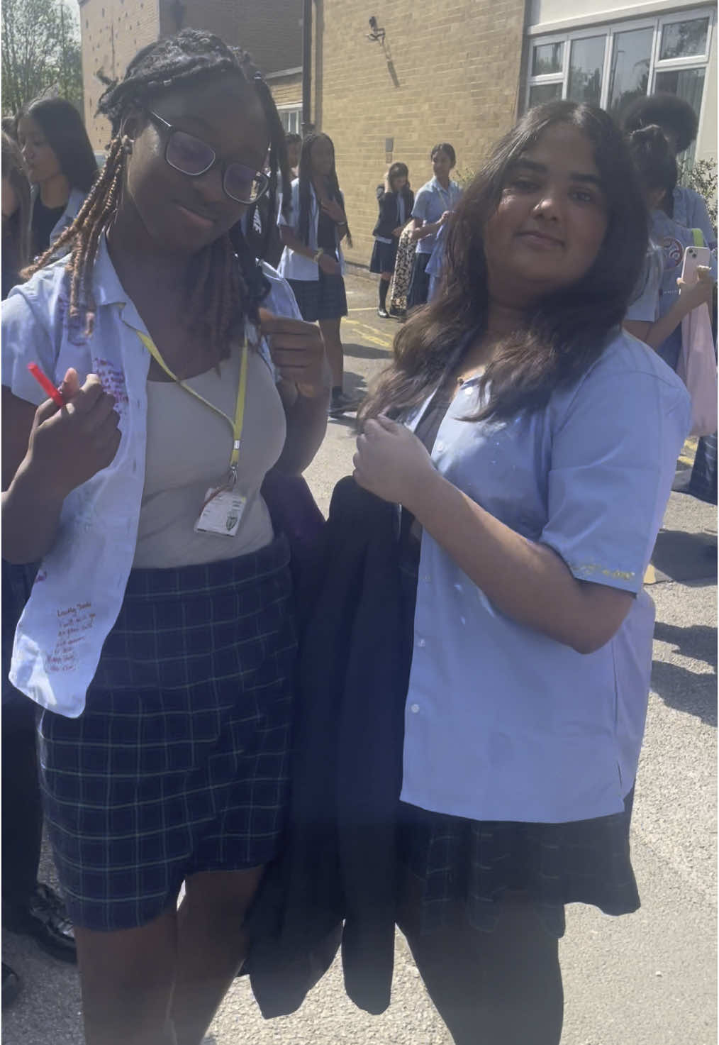 sorry guys i couldn’t fit all the clips so if u got cut oops 😬 #fyp #foryouu #leaversday #2025 #relateable #gcse #secondaryschool #sounds #relateable 