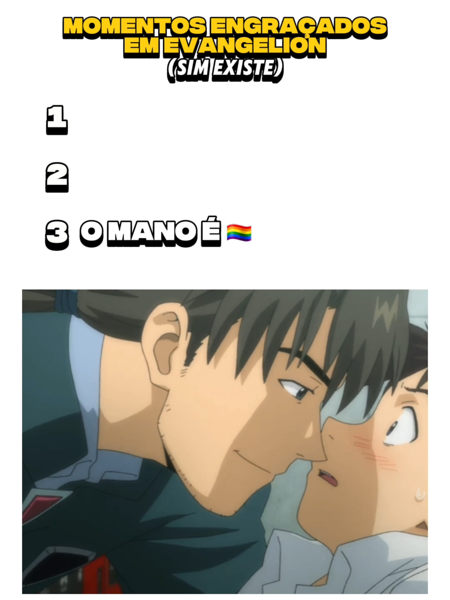 momentos raros e engraçados em evangelion #anime #animefyp #evangelion #nge #shinji #funnymoments #humor #asukalangley #tierlist #toplist