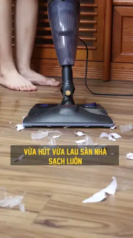 Hút bụi + lau sàn quá tiện lợi. Máy hút bụi SHANEN đa năng #shanen #mayhutbuicamtay #mayhutbui #hutbui #TikTokLIVE 