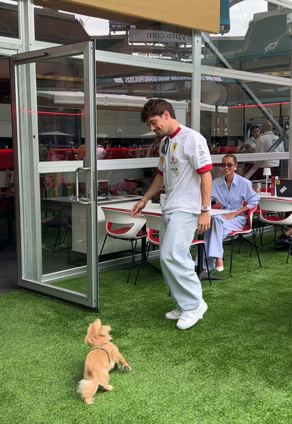 #charlesleclerc #f1miami #f1 #dogsoftiktok 