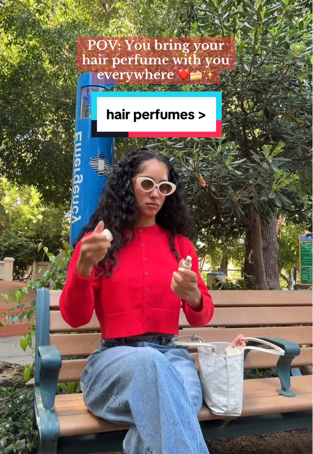 bringing the hair perfumes with us everywhere we go ✨ #hairperfume #perfumetiktok #perfumes #fragrance #hairhack #travelhacks #foryoupage #trending #viral #kitsch @Lala Baptiste✨ 