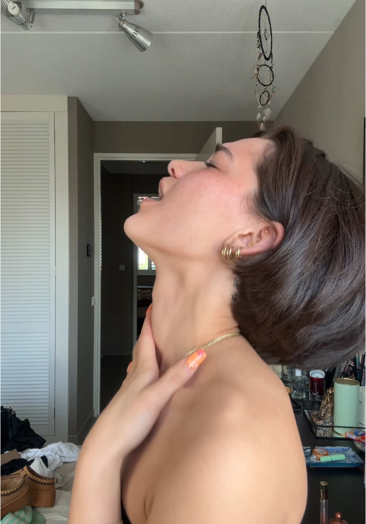 Did something💇🏽‍♀️🤝🏼 #hairtok #bigchop 