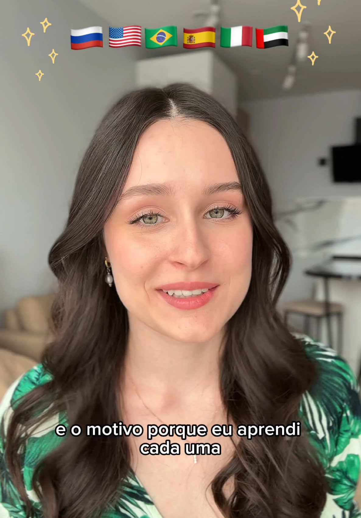 Minhas histórias aleatórias com línguas 😄  #gringa #brasil #russa #línguas #poliglota 