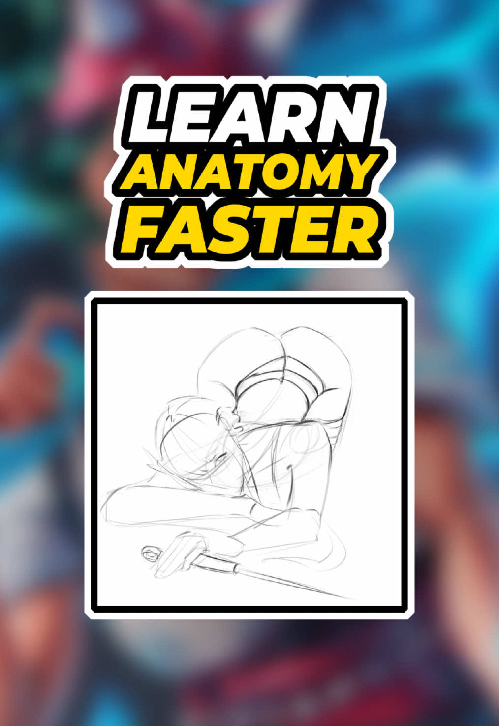 How to Learn Drawing Anatomy FASTER!! ❗️Monthly tutorials and free brushes in the bio 😅❗️ Yooo!!! Here is a method I used to learn anatomy faster in juz a week!!!!! I hope you learn something and ENJOY!!! 🐸 BONUS TIPS 1. Break complex forms into basic shapes 2. Draw over references with defined muscles to learn how they sit on body 3. Don’t learn every muscle in the same day, break it into different days  4. Flip your canvas to see mistakes 5. You can also draw from memory to see how much you retained 6. Get a good reference  #art #howtodraw #practicedrawing #drawingpractice #artprocess #arttimelapse #artcommunity #digitalart #illustration #arttips #arttutorial #drawingtutorial #artimprovement #arttools #fanart #digitalpainting #digitalartist #animeart
