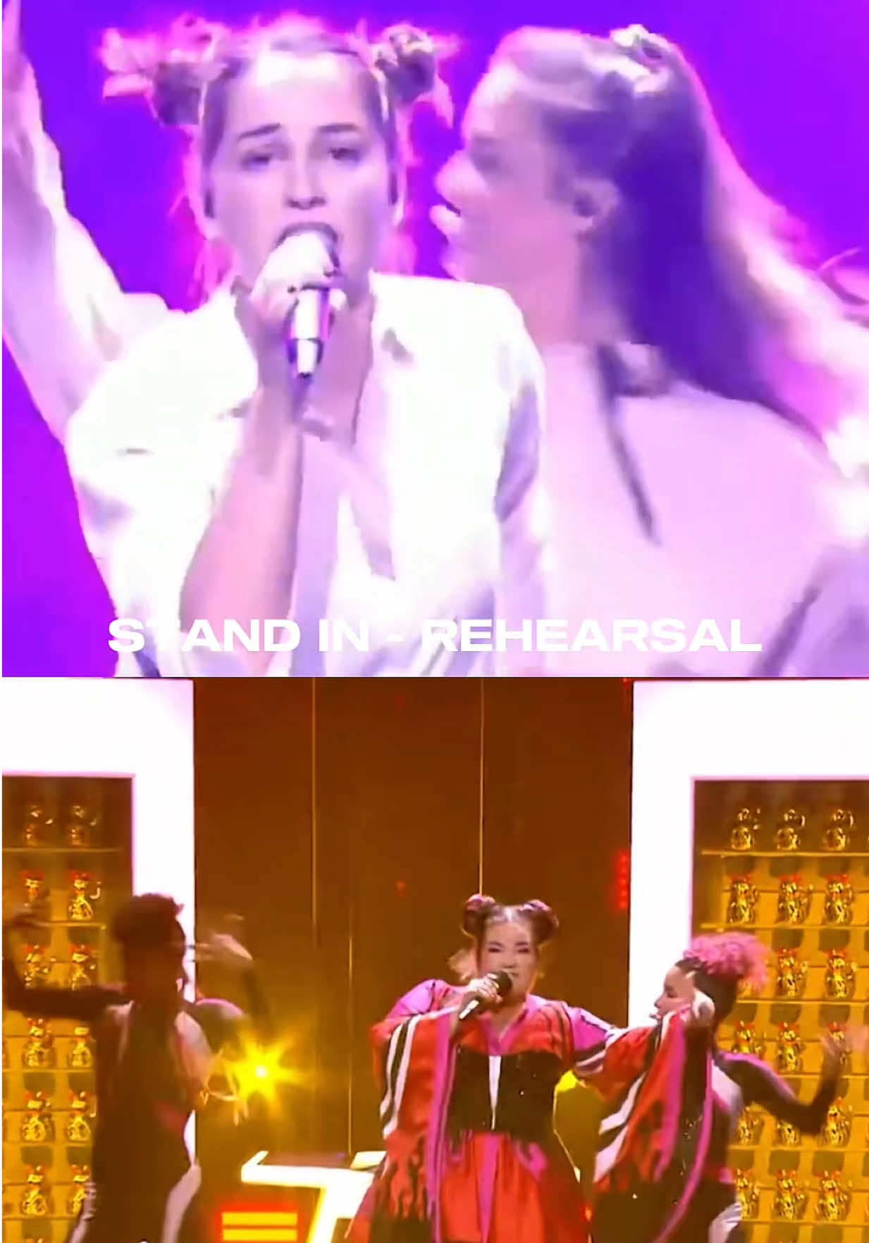 ISRAEL 🇮🇱 (2018) | Netta - TOY | Stand In - Rehearsal & Grand Final Performance | #Eurovision #EurovisionSongContest #Eurovision2018 #Netta #Toy #StandInRehearsal #EurovisionRehearsal #Fyp #ForYou #MpesFy 