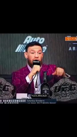 “I have money” #thenotoriousmma #conormcgregor @mcg.aura 