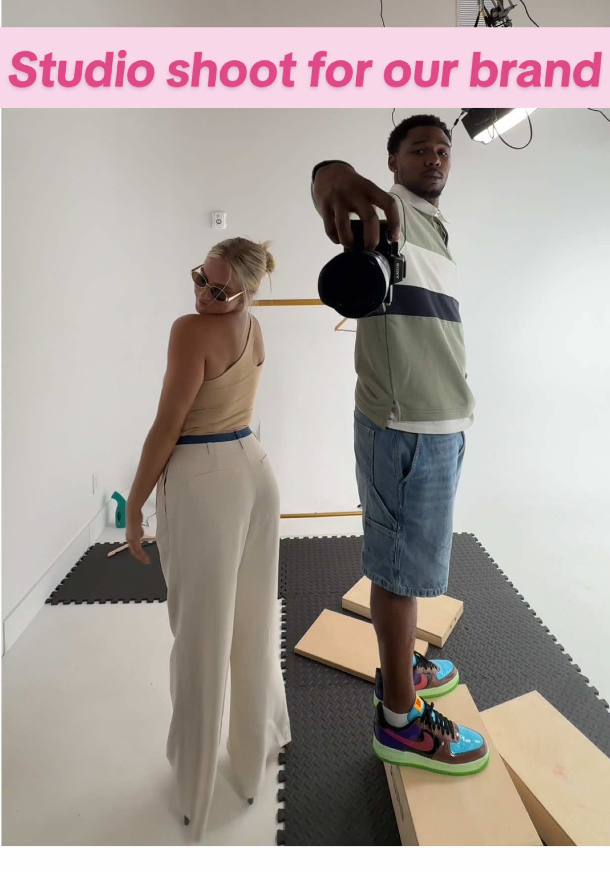 Last studio shoot before the launch🥹 Annoucing the brand name soooooonnnn🩵 @Waterboy #waterboypartner