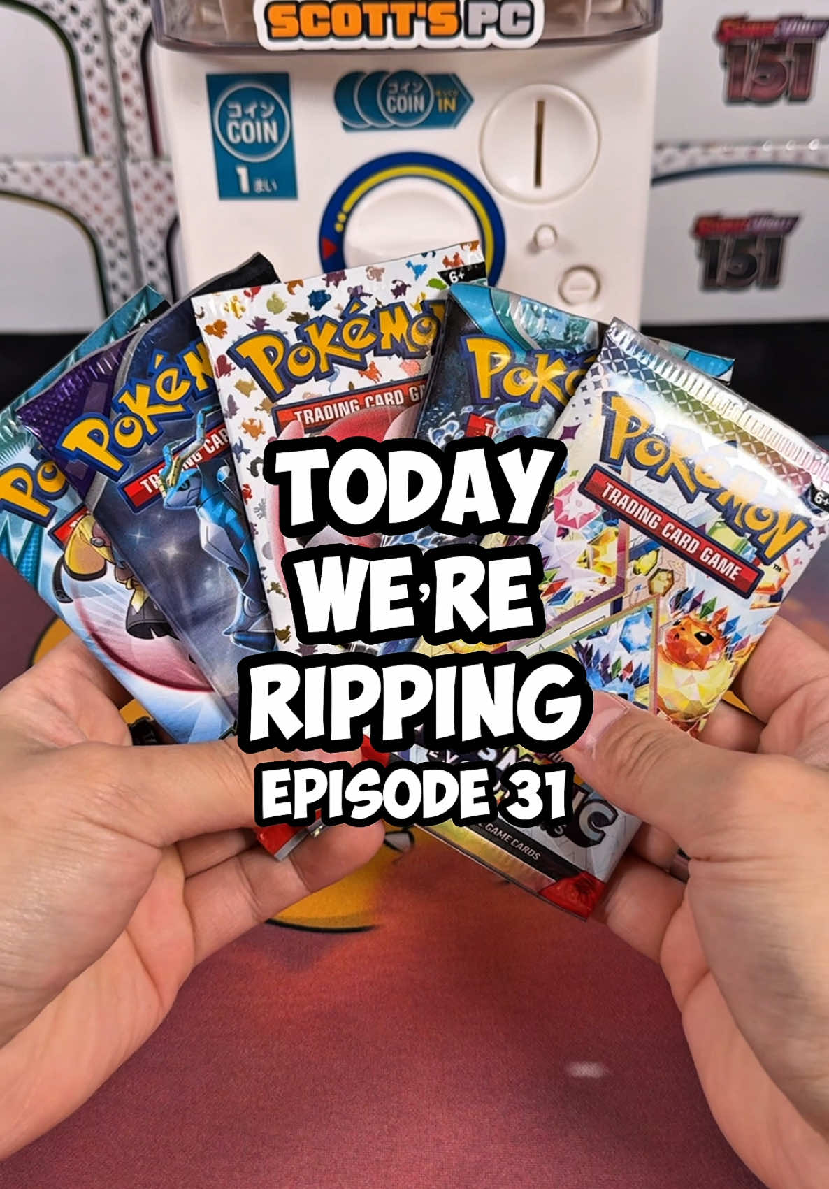 Episode 31 of Today We’re Ripping... Prismatic Evolutions #Pokémon #pokemontcg 
