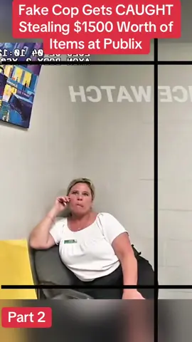 Fake Cop Gets CAUGHT Stealing $1500 Worth of Items at Publix #cops #copsoftiktok #bodycam 