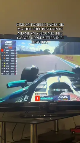 What a lap from Antonelli?! #f1memes #f1tiktok #miamigrandprix #kimiantonelli 