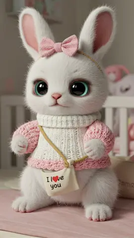 conejita tierna 💕 #cute #rabit #animalsoftiktok 