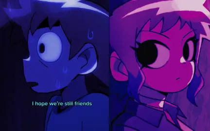 SUE YOU BLIND!!!  #scottpilgrim #scottpilgrimtakesoff #ramonaflowers #ramonaflowersedit #scottpilgrimedit #scottandramona #sillyguy #tvgirl  [@🫧D’S #1 KISSER 🪼 @MonaLover831 @sagee 💚♠️ ]