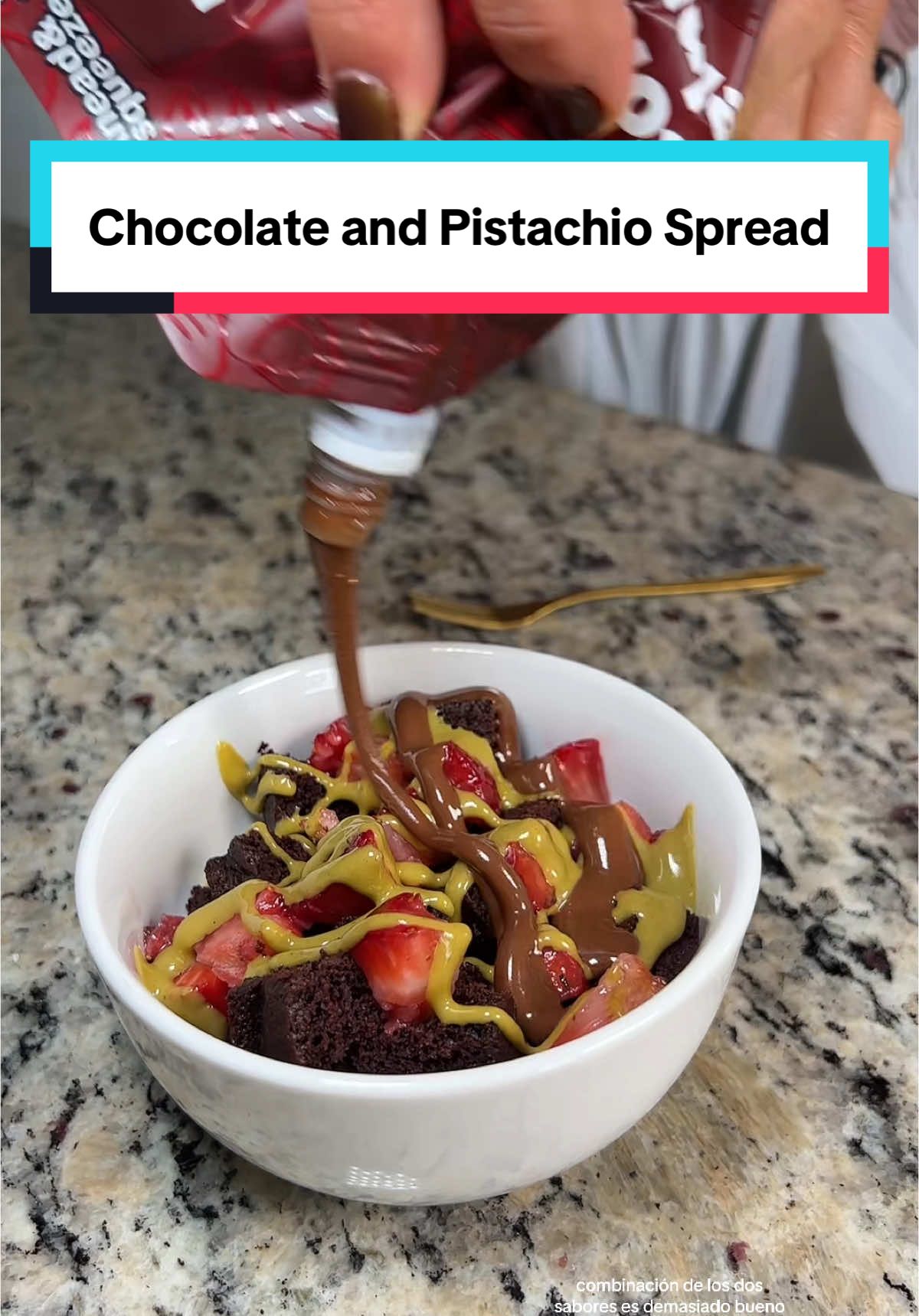 Que postre tan divinoo🫠😍#healthysnacks #healthydessert #healthysnacking #chocolatepistachio #eatinghealthy #tiktokshopmothersday #tiktokfinds #tiktokshopcreatorfinds 