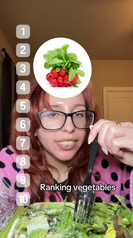 Ranking vegetables #vegetables #vegetarian #viral #fyp #foryou 