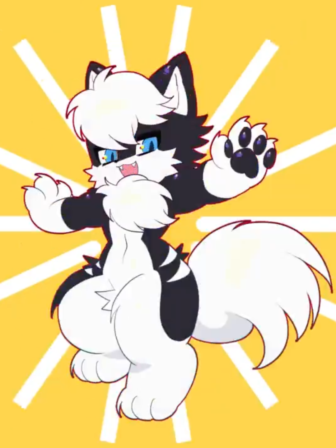 [Orc Animation] A cat orc pet that dances while spinning around【兽人动画】一边转圈一边跳舞的猫咪兽人宠物#fursuitmaker #gamermac #teamwork #skibidi #tiktok #dog #cat #furrytiktok #furry #art #kemono #starfox #krystal #fursuiter #mff #gyatt #rizz #ohio #fursuit #costume