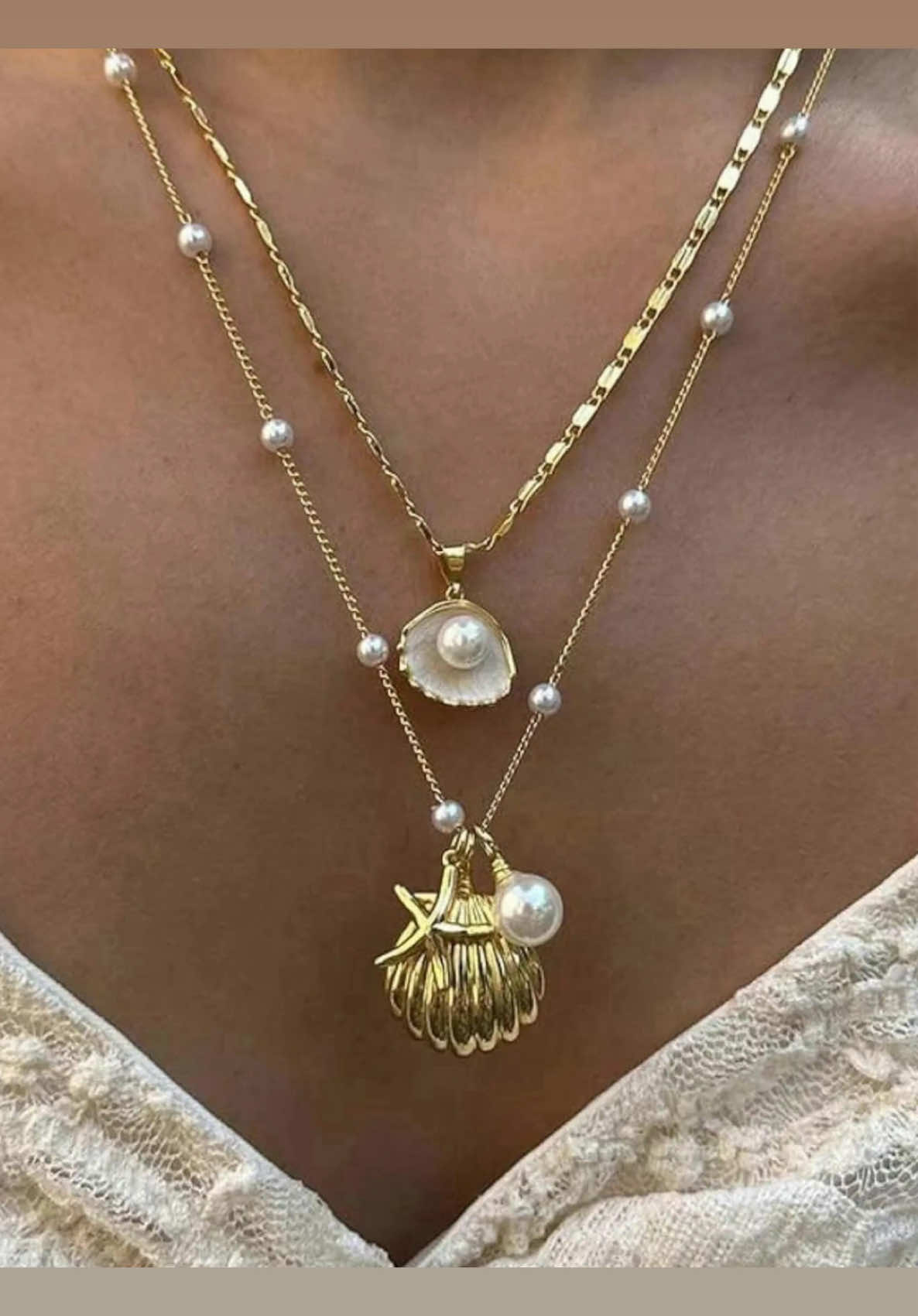 #jewelry #shelljewelry #starfishjewelry #shellnecklace #starfishnecklace #necklace 