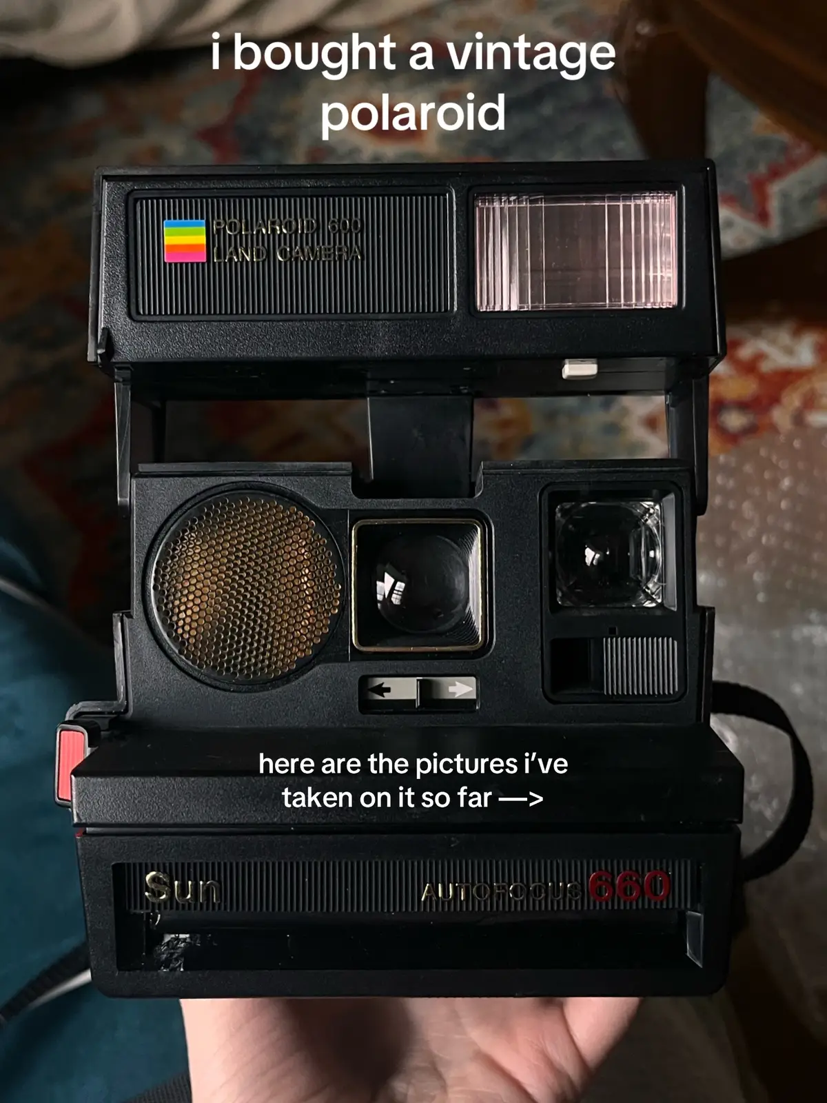 still learning my way around her but love this cam🌟 #polaroid #photographer #polaroid600 #portait #fyp 