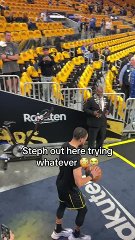 #stephcurry #NBA #warriors #nbaplayoffs #basketball #trickshot #nbaonespn
