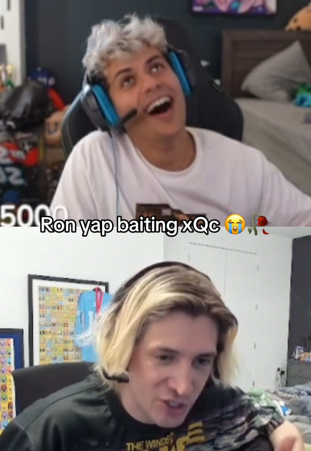Yap baiting xQc 😂 (Twitch - StableRonaldo) #fyp #trending #viral #stableronaldo #xqc 