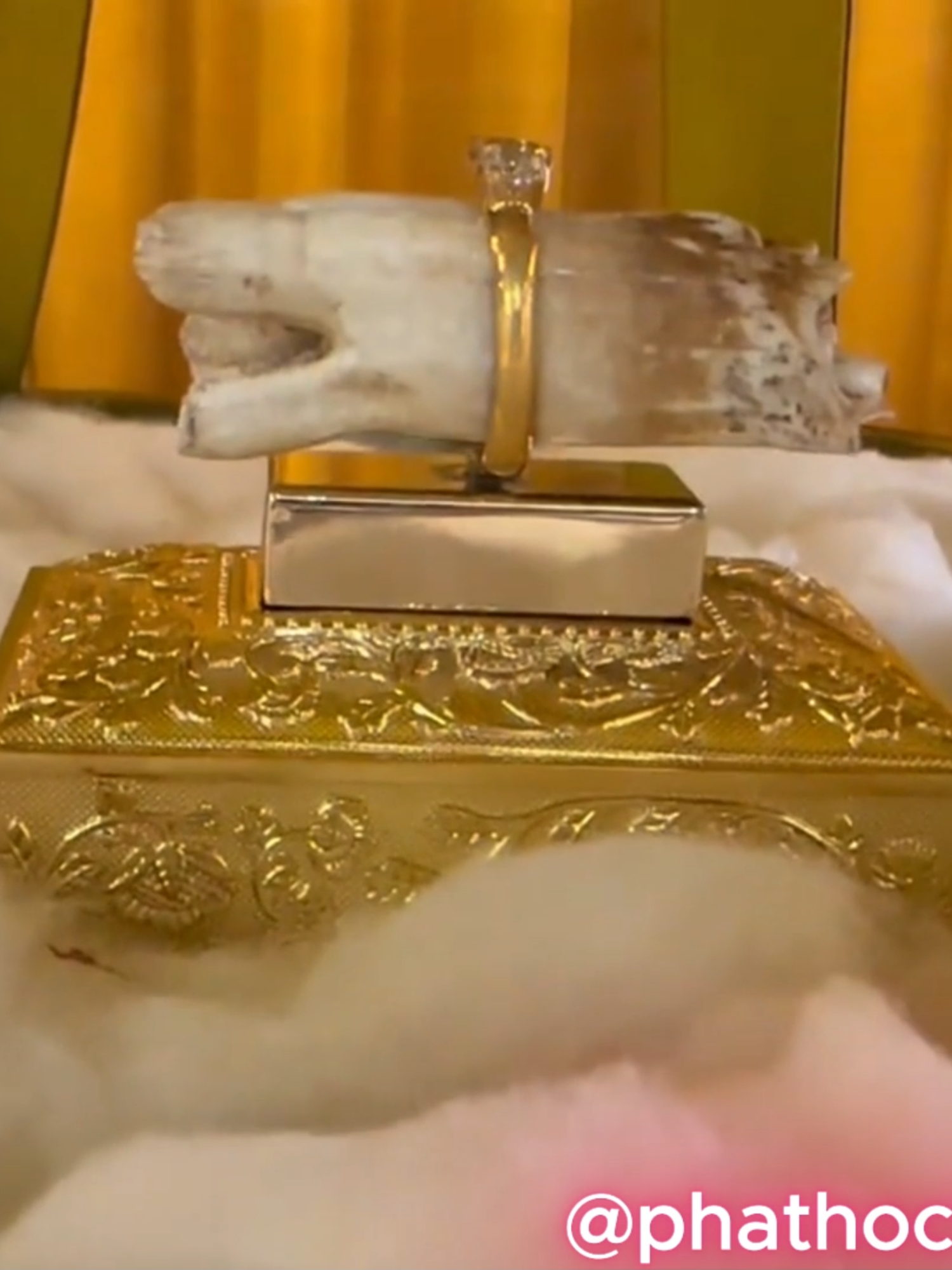 Xá lợi xương của Đức Phật ở chùa Pháp Môn#phatphapnhiemmau #nammoadidaphat #phậtphápnhiệmmầu #phậttạitâm #xuhuongtiktok #phatgiao #xuhuong #phật