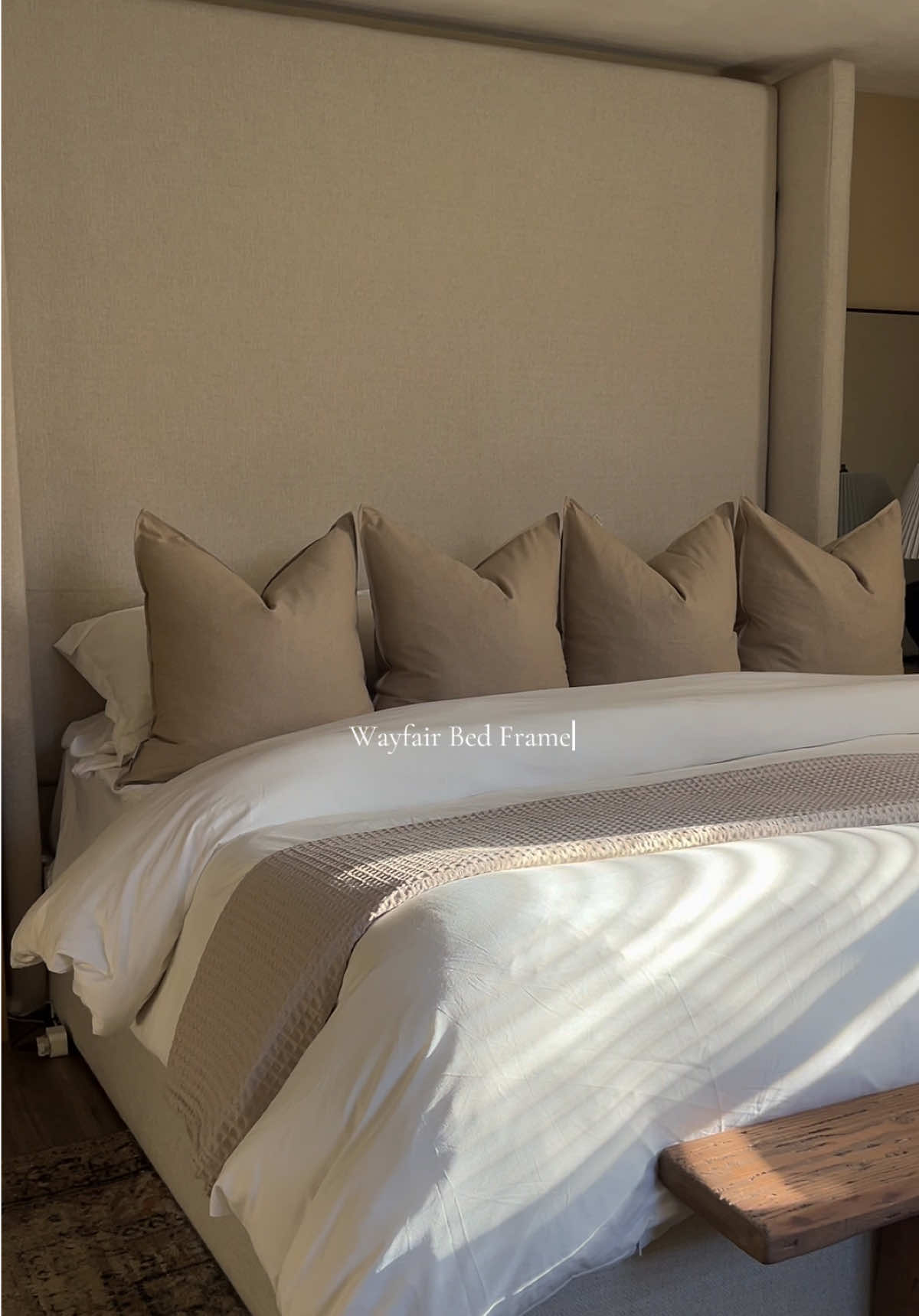 I’ve had this bed from @Wayfair for almost 3 years now and I’m still obsessed with it. It’s held up pretty good. Linked on my LTK  #fyp #foryoupage #wayfair #wayfairfurniture #wayfairfinds #wayfairhome #bedframe #bedframes #bed #bedroom #bedroomfurniture #bedroomfinds #bedroomideas #organicmodern #modernorganic 