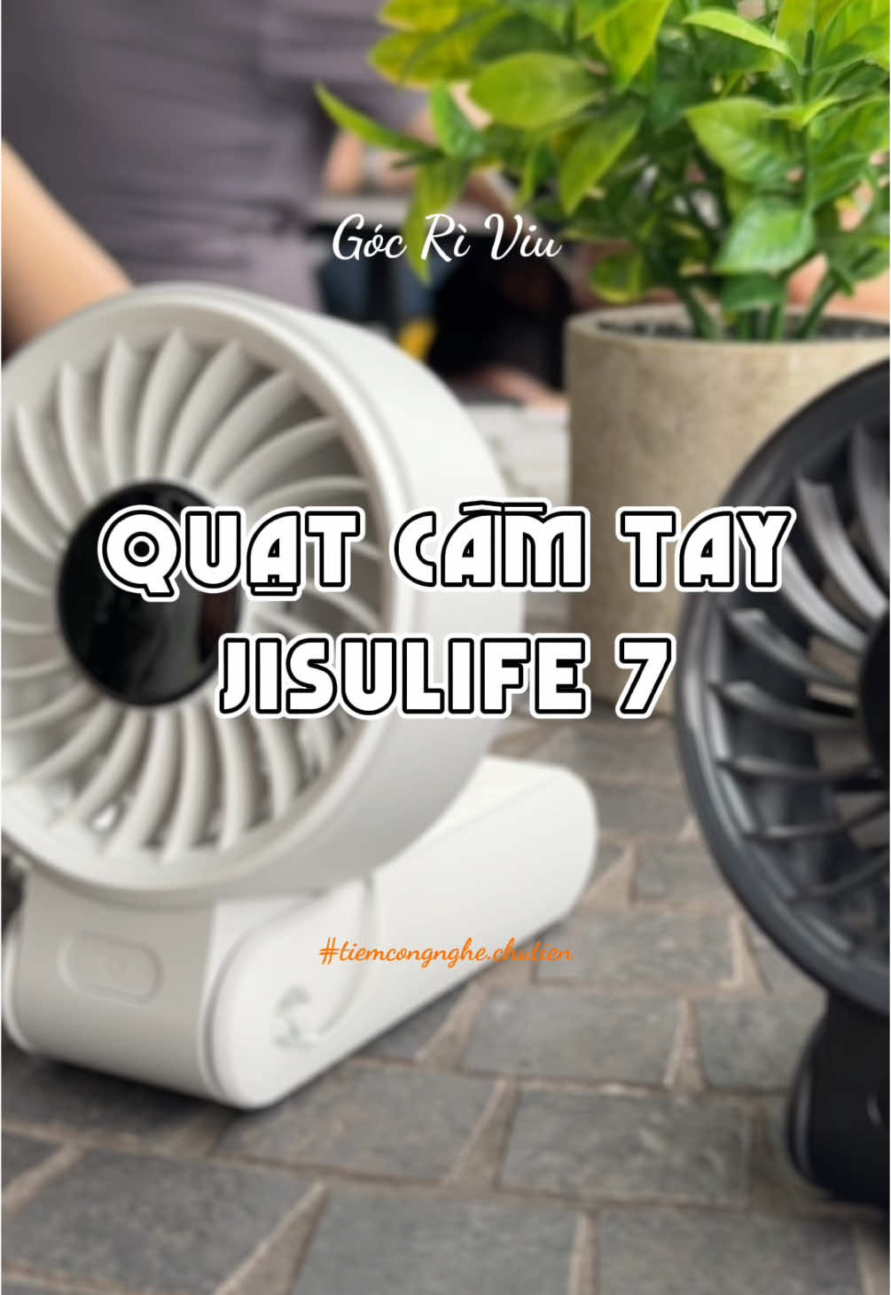 Quạt cầm tay Jisulife Life 7.. #tiemcongnghechutien #jisulife #quatcamtayjisulife 