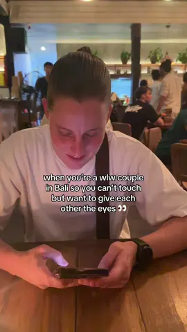 the cringe is real but the temptation is realer 🫠 #bali #canggu #wlwcouple 