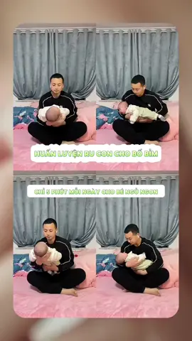 Bố ru con cực khéo chỉ với 5 phút mỗi ngày!#chamsocmebe #giadinh #MuoiBienNhat #treem #mevabe #songkhoe247