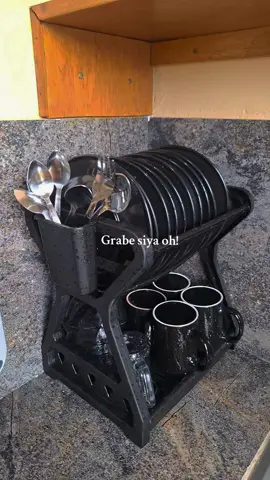 Click the yellow basket! 🤗 #dishrack #dishrackorganizer #dishrackdrainer #dishrackoversink 