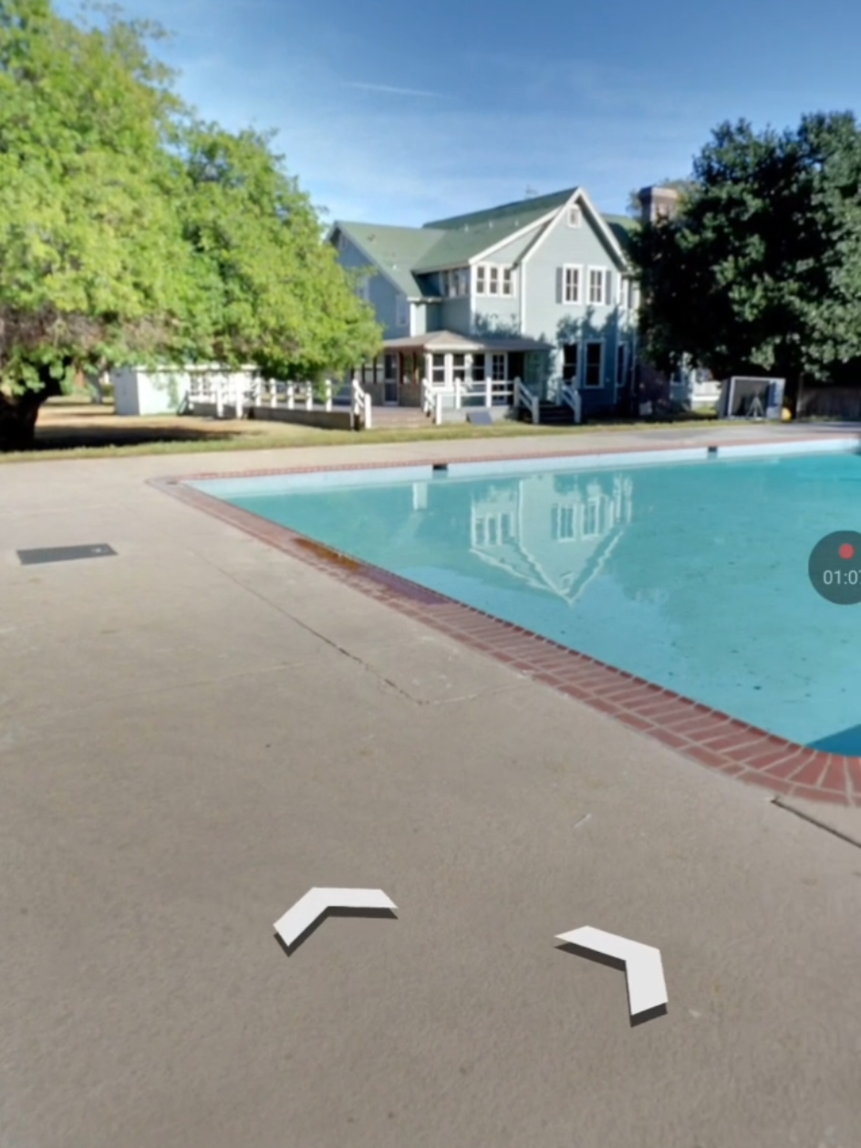 A responder a @juancholr25 Piscina do filme do projeto X Part 2  #projetox #filme #googlemaps #house #comedia 