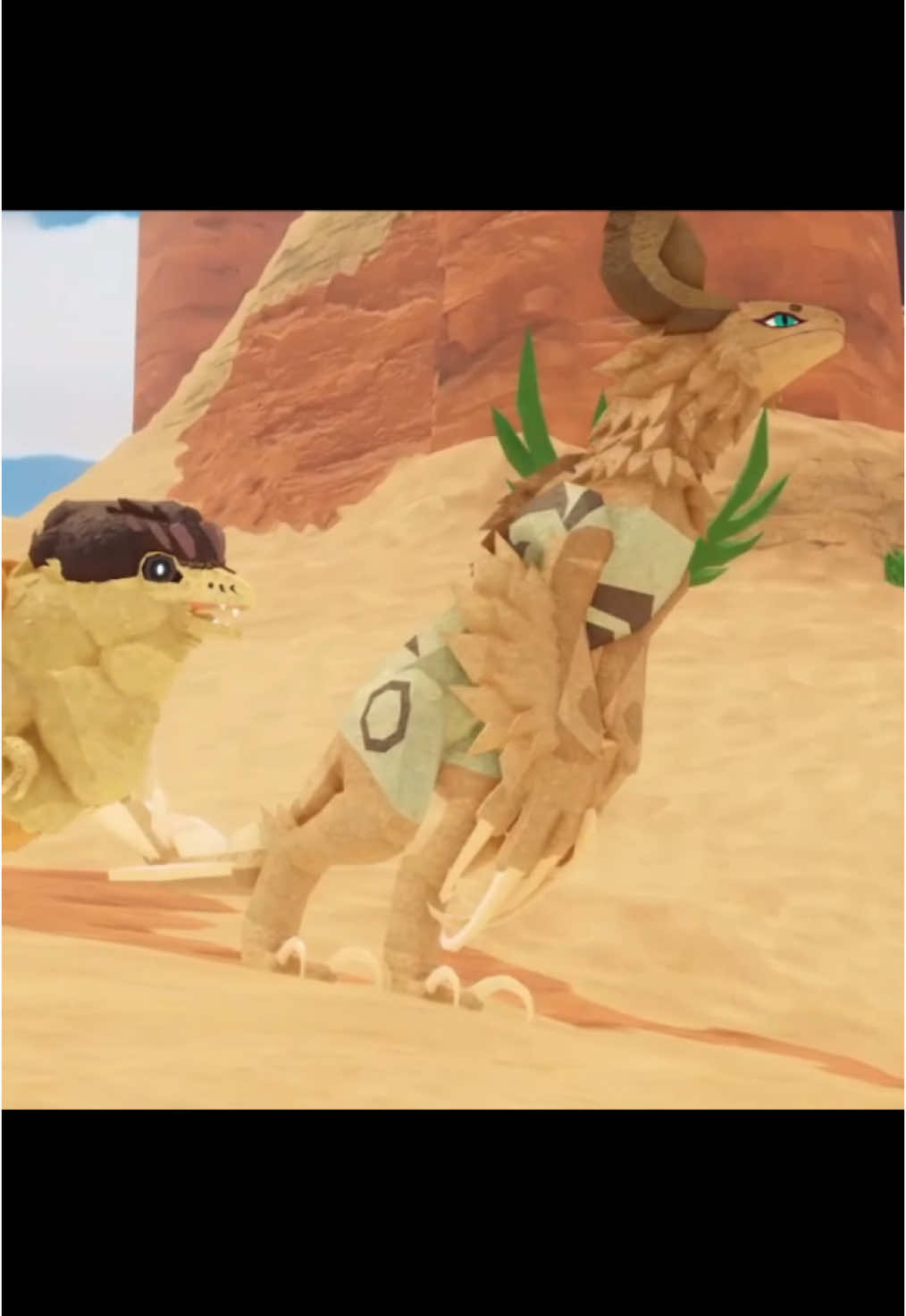RELEASE THE BABY 🐤#cos #creaturesofsonariaroblox #grug #crood #creaturesofsonaria #creaturesofsonaria #fyp #vide #memes #brainrot #releasethebaby #croods #thecroods #skit #game #video 