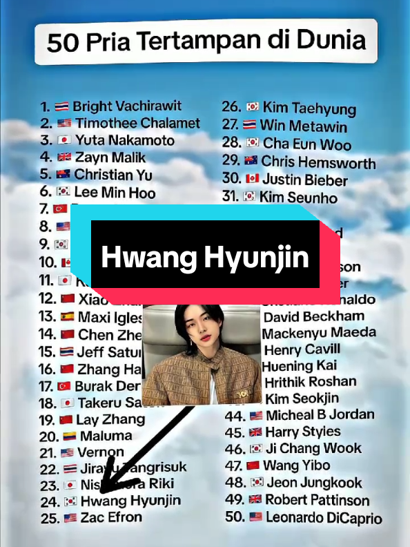 @fans_straykids_jyp done ya kak, Maaf telat #hwanghyunjin #hwanghyunjinedit #straykids #50priatertampandidunia #Handsome #korea #kpop #kpopfyp #foryoupage #fyp 