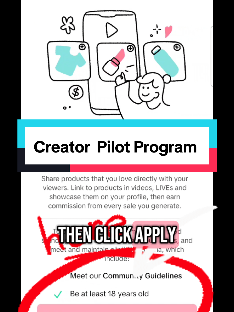 🤔 How To Apply For Creator Pilot Program ✅️ #tiktoktutorials #tiktokshopaffiliate #tiktokshopaffiliates #creatorpilotprogram #tiktokshoptips #tiktokhacks #tiktoktutorial 