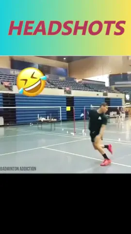 Khi bạn ghét đứa đối diện :) #cầulông #badminton