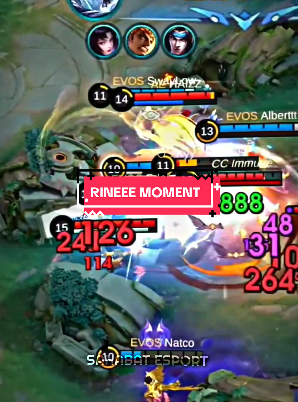 Jungler epyepe tiktok nih boss🤪 #mplseason15 #mobilelegends #mobilelegends_id #aerinee #MLBBxNARUTO #MLBBJalanNinjaku #fyp 