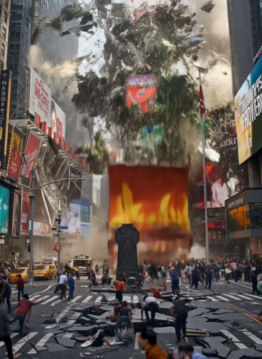What if a massive earthquake hit Times Square? This ultra-realistic AI simulation shows the chaos, destruction, and panic. Watch until the end — the buildings don’t stand a chance. This AI-generated simulation shows collapsing skyscrapers, screaming crowds, and total chaos — Make sure to watch with sound ON for the full impact. 🎧 If you enjoy realistic disaster simulations like this, don’t forget to like, share, and hit subscribe for more. 🎬 Created with AI for educational and cinematic purposes. ⚠️ Not real — AI disaster visualization for cinematic and creative purposes. #timessquare #earthquake #disastersimulation #aiart #aivideo   #cinematicshort #aiimagery #realismscene #epicdisaster #aidestruction   #reelsviral #shortsvideo #fyp #tiktokviral #shockwave   #aiurban #simulationvideo #citycollapse #chaoticmoment #quakevisual