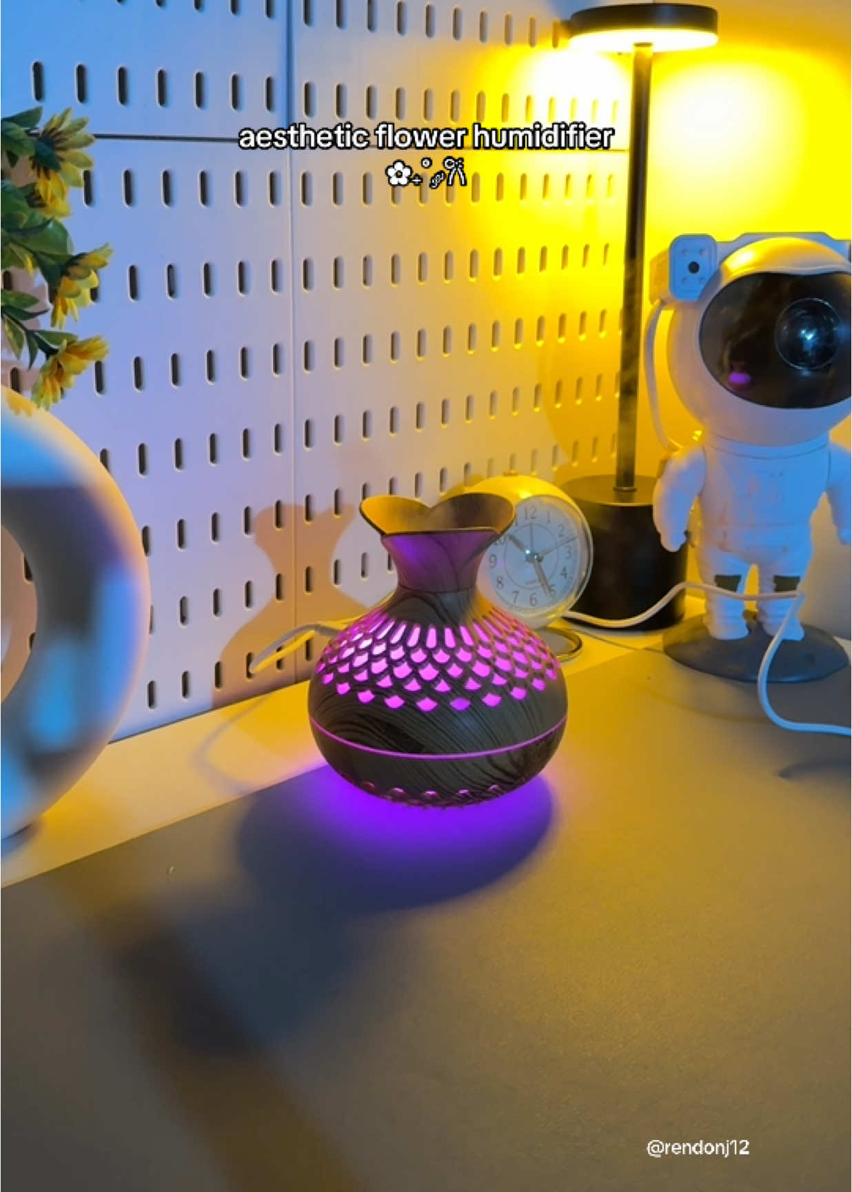 Colorful Heavy Fog Humidifier #humidifier #aesthetichumidifier #roomhumidifier #airhumidifier #flowerhumidifier #fyp 
