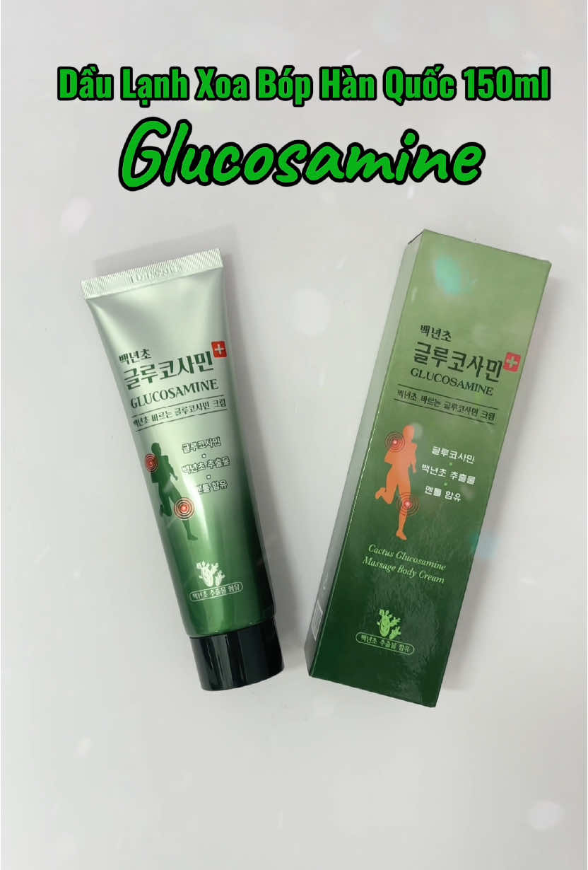 Dầu Lạnh Xoa Bóp Glucosamine Hàn Quốc 150ml#dầulanhglucosaminehanquoctrixuongkhop #dauxoabop #xuhuongtiktok #xh #phucbeautycometis 