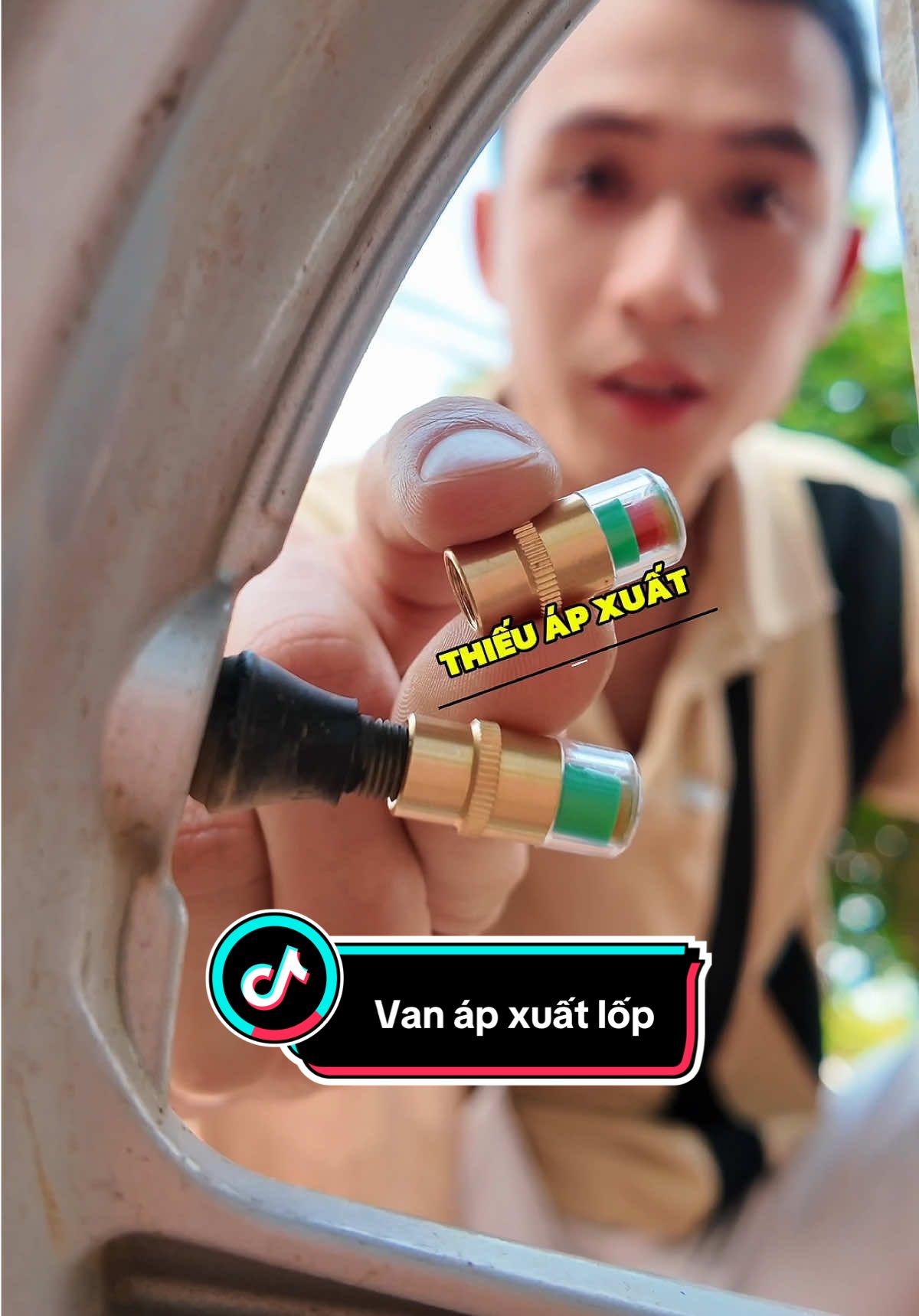 Van cảnh báo áp xuất lốp cho chị em dễ nhận biết #khanghatay #canhbaoapsuatlop 