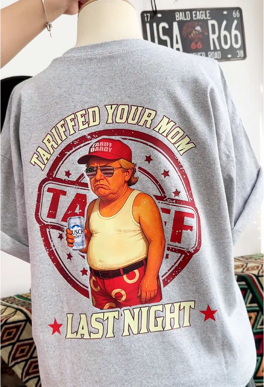 Definitely gonna have one! 🤣🔥😎🇺🇸 #trump #trumpshirt #trumpsupporters #tariff #trumptariffs #viral #foryou #FYP #beershirt 