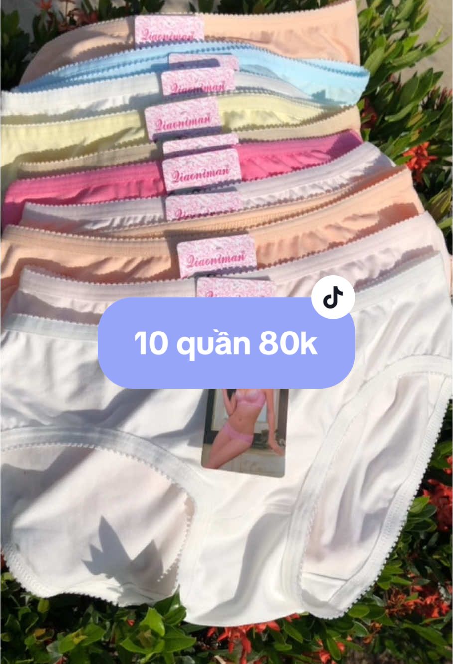 10 quần mà chỉ 80k . Mua về 2-3 tháng thay định kì 1 lần để khỏi bị viêm nhiễm nè mấy bà #tiemnhathuy #quanthuncotton #quansipthai #quansipnu #quanchipnu #quanchipthai #xuhuong  @Tiệm nhà Thuỷ  @Tiệm nhà Thuỷ  @Tiệm nhà Thuỷ 