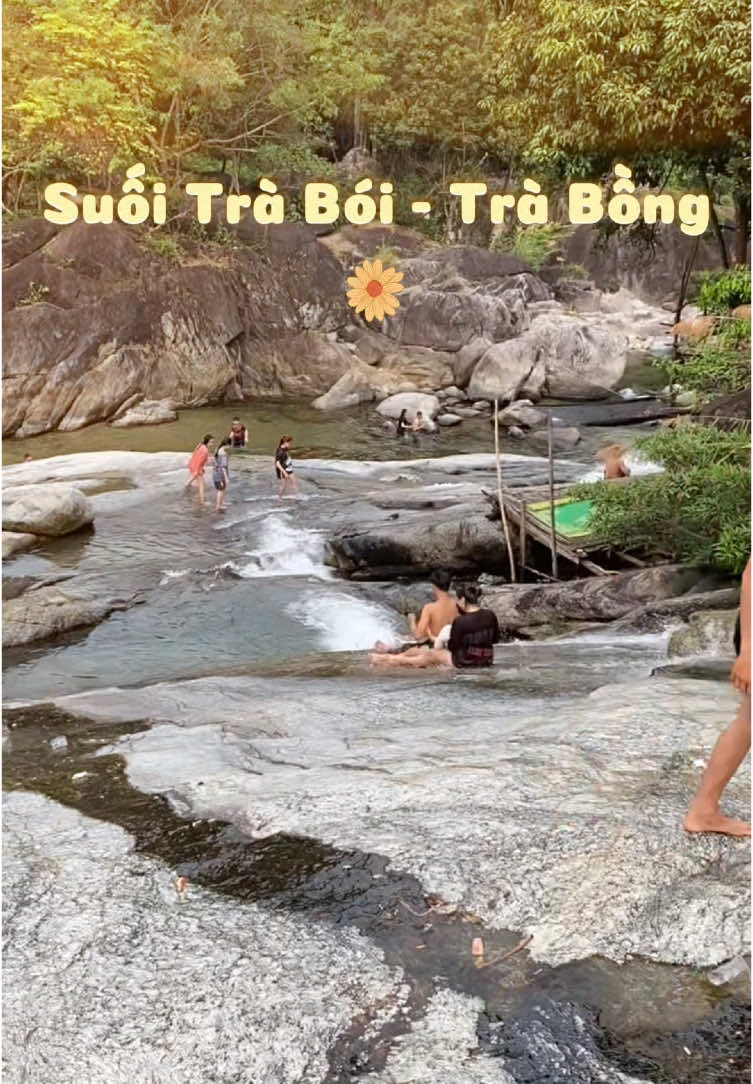 Địa điểm hot nhất lúc này✨ #76quangngai #suoi #chill 